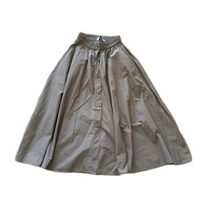 Zara Midi Beige Skirt Size Small